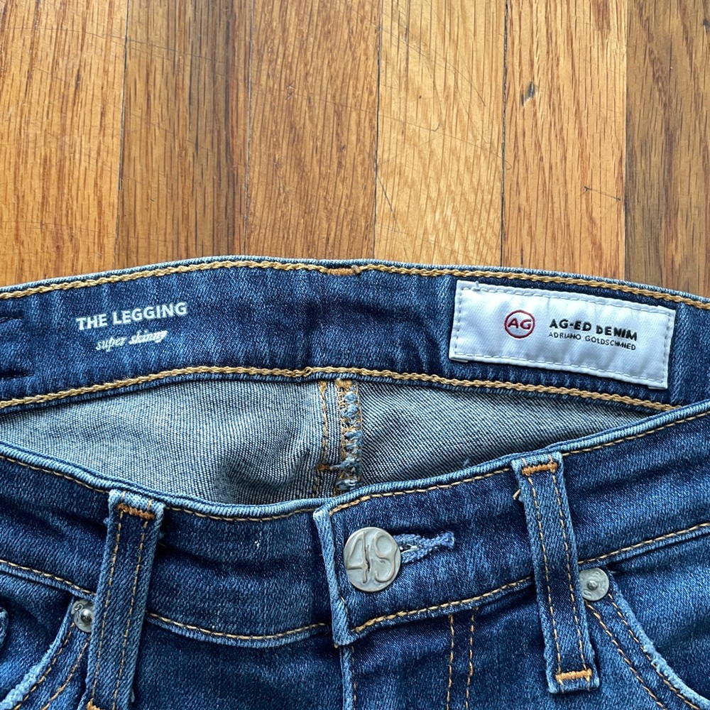 AG Adriano Goldschmied Indigo Skinny Jeans - Picture 6 of 7
